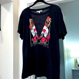 Never worn - sexy black tee